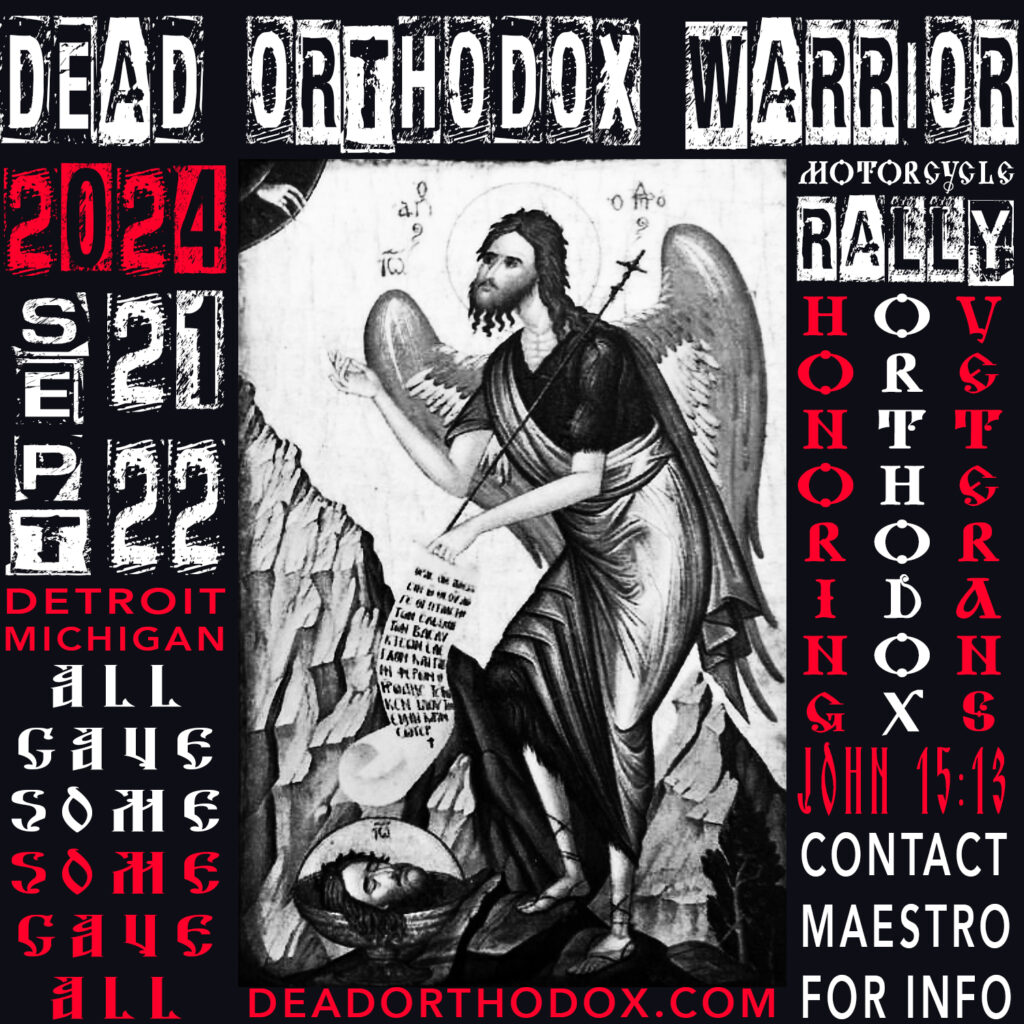 Dead Orthodox Warrior Motorcycle Rally 2024